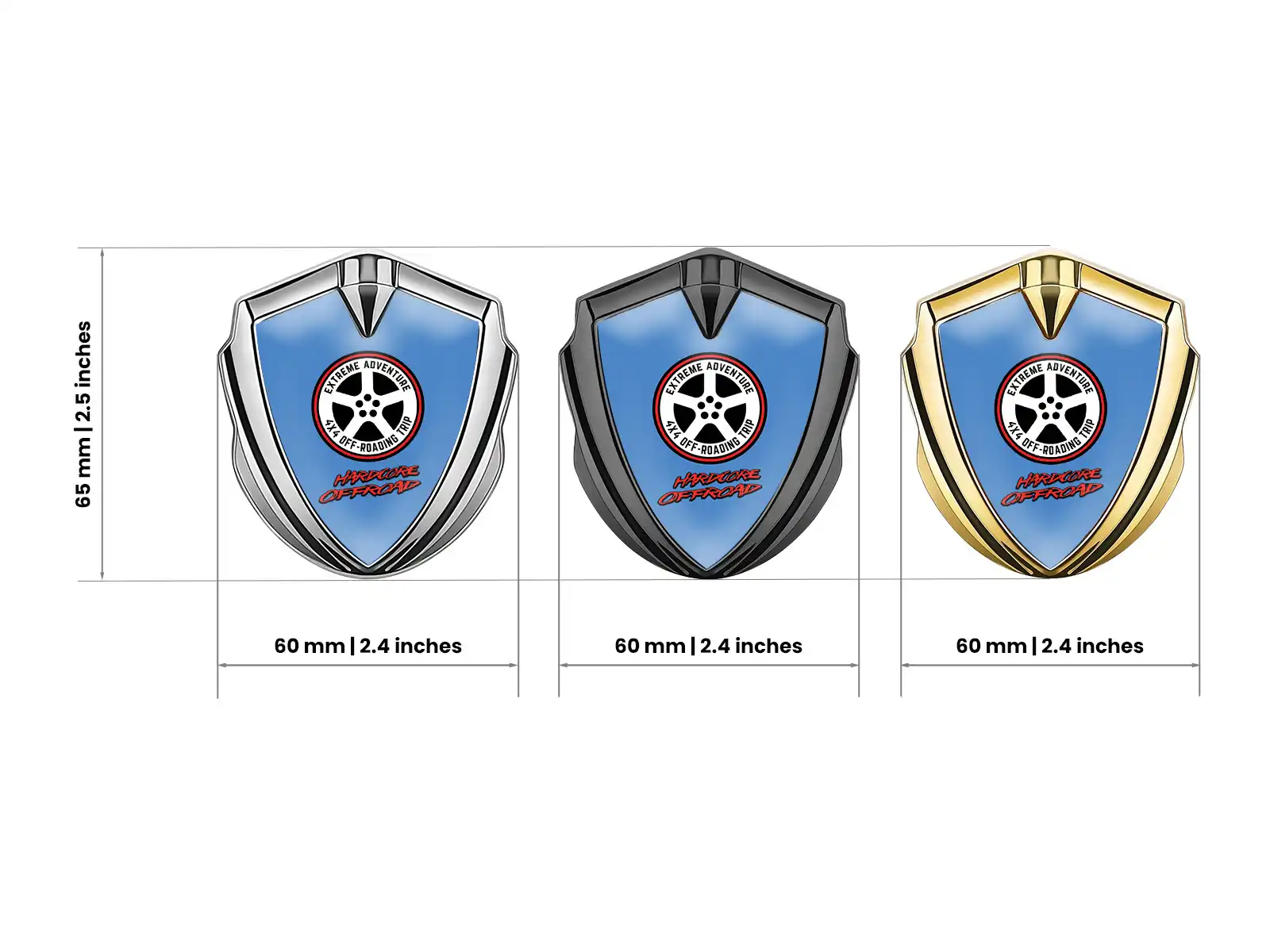 Custom Metal Emblems Professional Sturdy